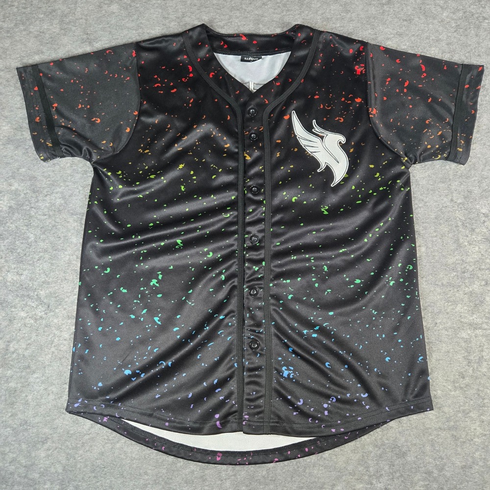 Illenium EDC Las Vegas 2019 Black Baseball Jersey EDM Medium
